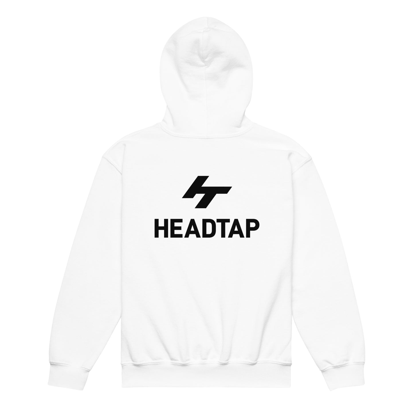 Youth Headtap Logo Hoodie (White)